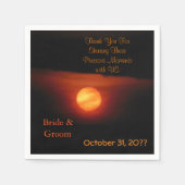 Moon Wedding van volledige oogst Servet (Voorkant)