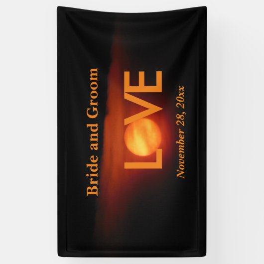 Moon Wedding van volledige oogst Spandoek (Verticaal)