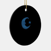 Moon Whimsigoth Keramisch Ornament (Rechts)