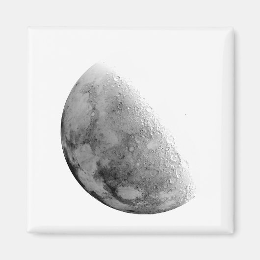 Moon White Magneet (Voorkant)