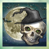 Moon Window Cling Raamsticker (Vel 3)