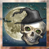 Moon Window Cling Raamsticker (Vel 2)