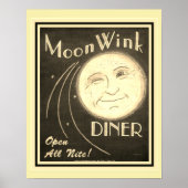 Moon Wink Diner 16 x 20 Poster (Voorkant)