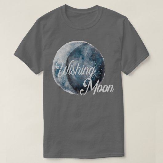 Moon Wishing white T-shirt (Design voorkant)