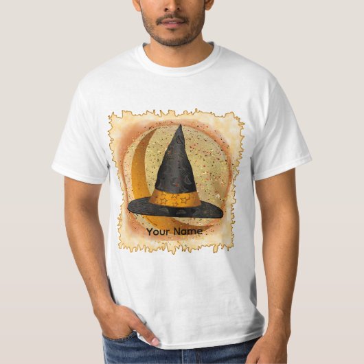 Moon Witch Hat  T-shirt (Voorkant)