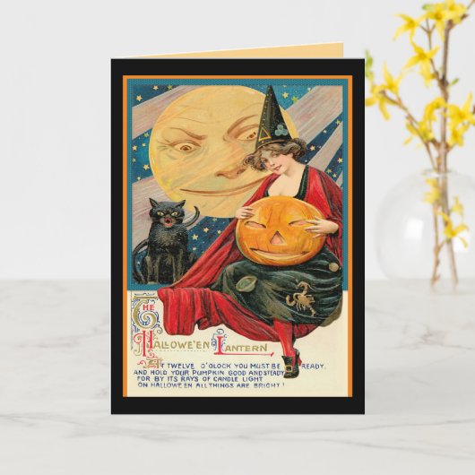 Moon Witch Kaart (Gele Bloem)