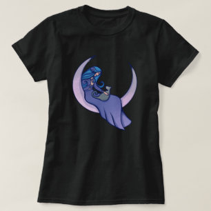 Moon Witch MoonChild Pagan Wicca Art T-shirt