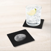 Moon with Black Sky | Zambia, South Luangwa Kartonnen Onderzetters (Insitu)
