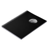 Moon with Black Sky | Zambia, South Luangwa Notitieboek (Linkerzijde)