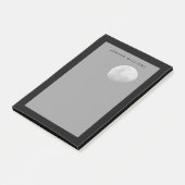Moon with Black Sky | Zambia, South Luangwa Post-it® Notes (Schuin)