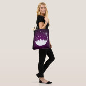 Moon with Mosque Silhouette All-Over-Print Tote Tote Bag