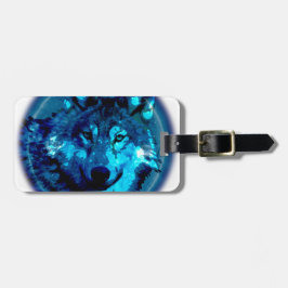 Moon Wolf Bagagelabel