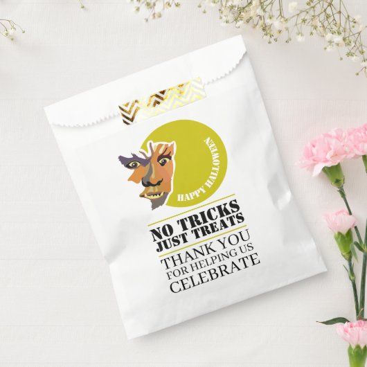 Moon Wolf, Halloween Party Bedankzakje (Gezegeld)