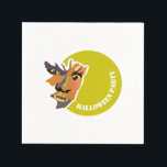 Moon Wolf, Halloween Party Servet<br><div class="desc">Moon Wolf Party Napkins,  perfect voor iedereen die een moderne en stijlvolle viering plant. Het klassieke wolvenontwerp kan gepersonaliseerd worden om aan uw speciale evenement te voldoen en zal het perfecte accessoire zijn voor elke moderne partij,  inclusief Halloween Party,  bachelor en bachelorette,  verjaardagsfeestjes en nog veel meer.</div>