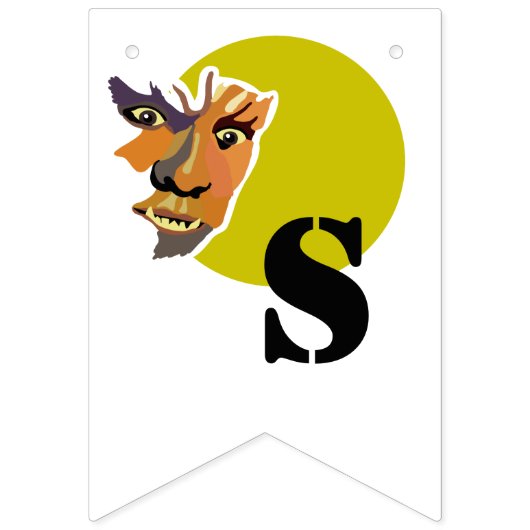 Moon Wolf, Halloween Vlaggetjes (Eerste vlag)