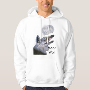 Moon Wolf helpt dakloze mensen Hoodie