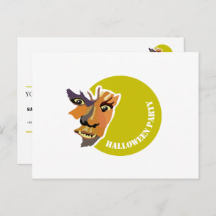 Moon Wolf, uitnodiging van de Halloween-partij