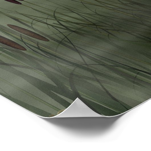 Moon Wolf - Wolf, Dieren Poster (Hoek)