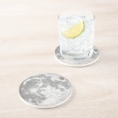 Moon Zandsteen Onderzetter (Zijkant)