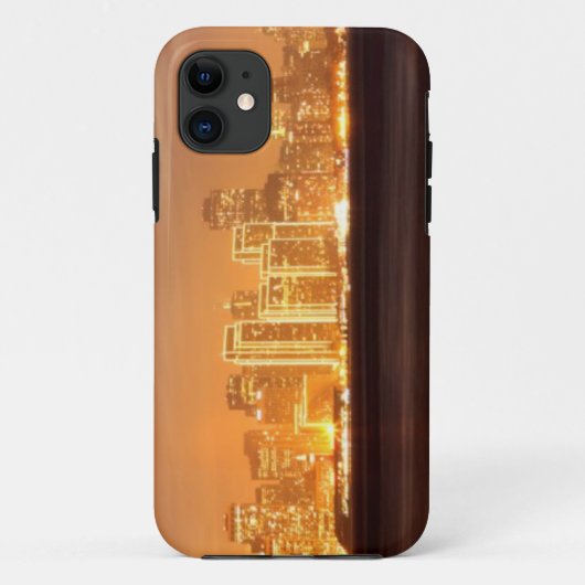 Moon zet San Francisco op hazy December Case-Mate iPhone Case (Achterkant)