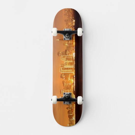 Moon zet San Francisco op hazy December Persoonlijk Skateboard (Voorkant)
