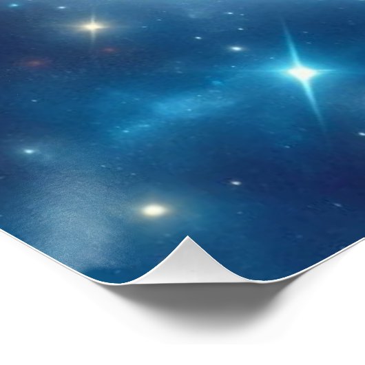 Moonage Smiles Perfect Poster (Hoek)