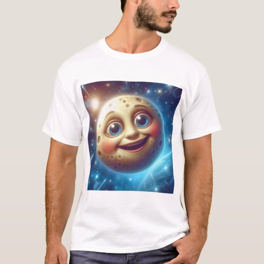 Moonage Smiles T-shirt (Voorkant)