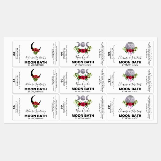 Moonbad Weak Spell Labels (Vel)