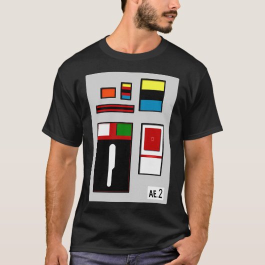 Moonbase Alpha-spacesuit T-shirt (Voorkant)