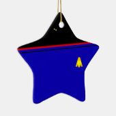 MoonBase Lounge Red Blue Star Ornament (Rechts)