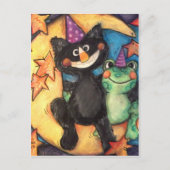 Moonbathing Party Briefkaart (Voorkant)