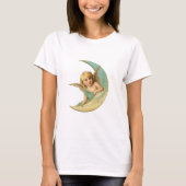 Moonbeam - Angel en Moon Collage T-shirt (Voorkant)