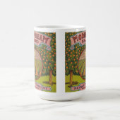 Moonbeam Brand |  citrusetiket Koffiemok (Center)