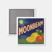 Moonbeam Brand | citrusetiket Magneet (Voorkant / Achterkant)
