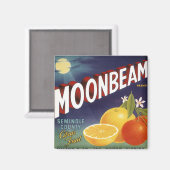 Moonbeam Citrus Crate Label Magneet (Voorkant / Achterkant)