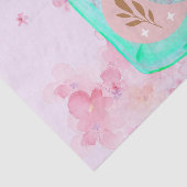 Moonbeam Mason Jar Decoupage Tissuepapier (Detail)