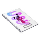 Moonbeam Pug: Spiraal Notebook Notitieboek (Rechterzijde)