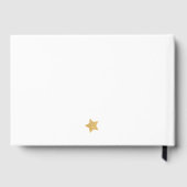 Moonbeams and baby dreams baby shower gold gray gastenboek (Achterkant)