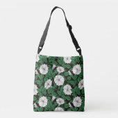 Moonbloemen 2 crossbody tas (Achterkant)