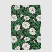 Moonbloemen 2 golfhanddoek (Voorkant)