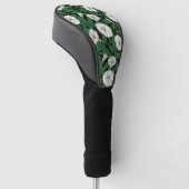 Moonbloemen 2 golfheadcover (Schuin)