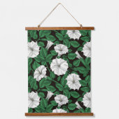 Moonbloemen 2 hangend wandkleed (Voorkant)