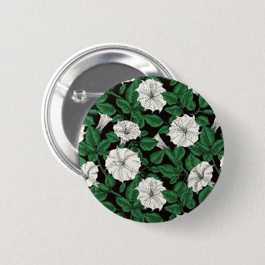 Moonbloemen 2 ronde button 5,7 cm (Voorkant /achterkant)