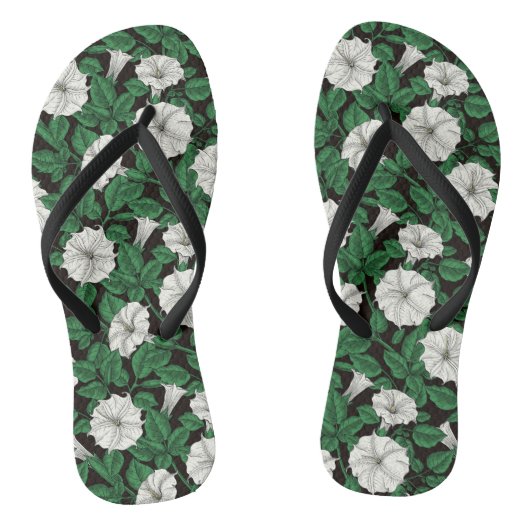 Moonbloemen 2 teenslippers (Voetbed)