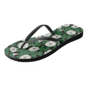 Moonbloemen 2 teenslippers (Schuin)