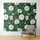 Moonbloemen 2 wandkleed (In Situ (horizontaal))
