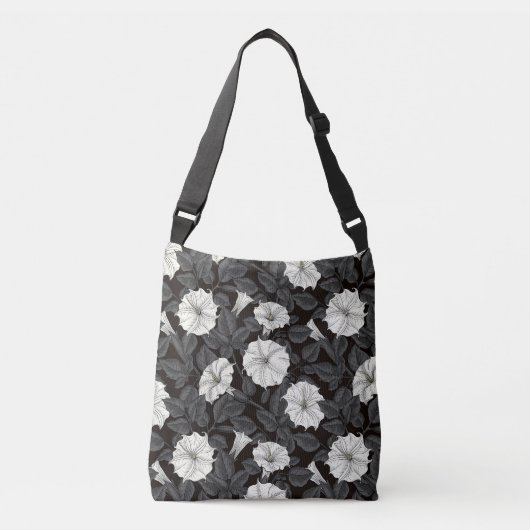 Moonbloemen Crossbody Bag Tas (Voorkant)