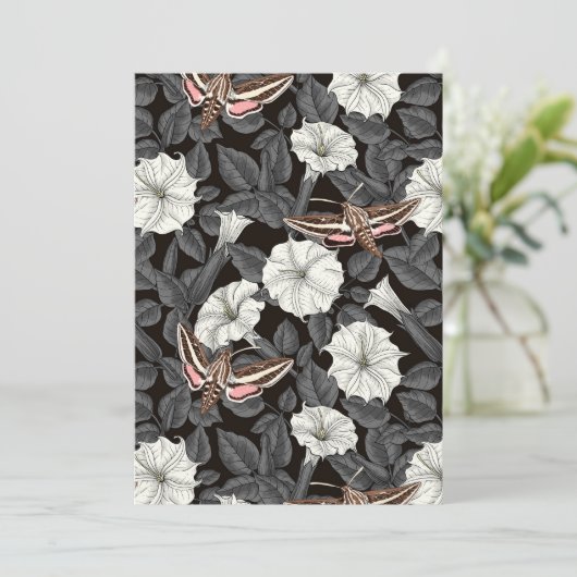 Moonbloemen en spinxmoden 2 (Staand voorkant)