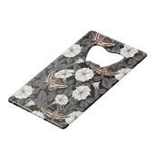 Moonbloemen en spinxmoden 2 creditkaart flessenopener (Achterkant Gekanteld)