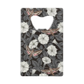 Moonbloemen en spinxmoden 2 creditkaart flessenopener (Achterkant)